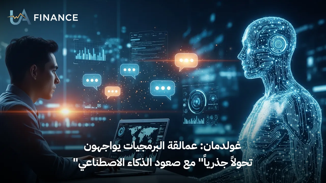 غولدمان ساكس: الذكاء الاصطناعي الوكيل قد يغير مستقبل شركات البرمجيات